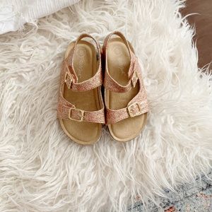 Cat & Jack Gold Sandals